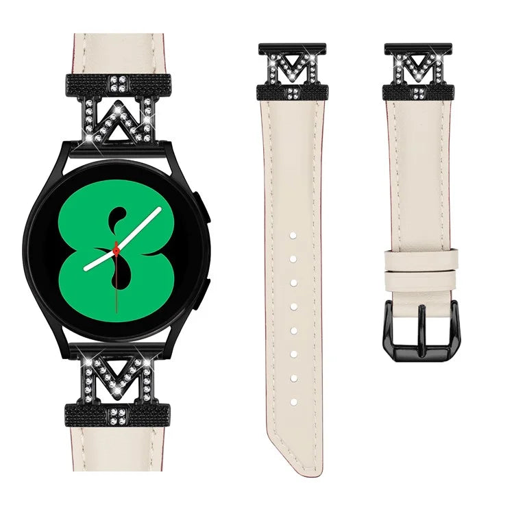 Black Buckle Watch Strap for Huami Amazfit Cheetah Pro M-Shape Connector 20mm Watch Band