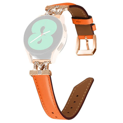 For Huami Amazfit Cheetah Pro Replacement Strap with Rose Gold Buckle, 20mm M-Shape Connector Watch Band