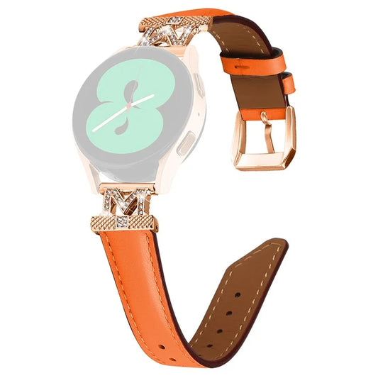 For Huami Amazfit Cheetah Pro Replacement Strap with Rose Gold Buckle, 20mm M-Shape Connector Watch Band