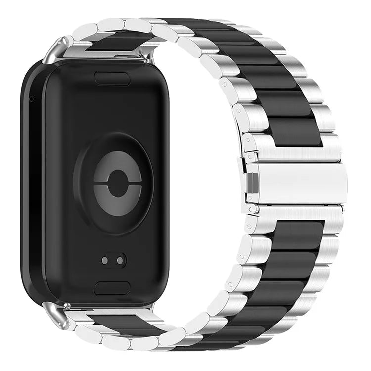 Stainless Steel Watch Band for Xiaomi Smart Band 8 Pro Watch Strap with Tool, Spring Bar