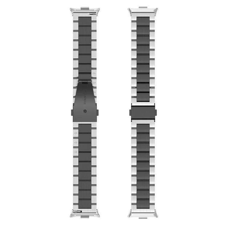Stainless Steel Watch Band for Xiaomi Smart Band 8 Pro Watch Strap with Tool, Spring Bar