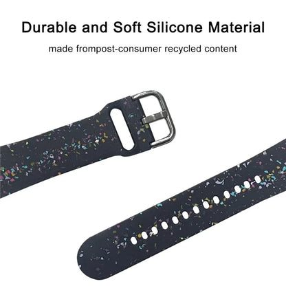 For Samsung Galaxy Watch6 / Watch6 Classic Band Soft Silicone Pattern Wristbands