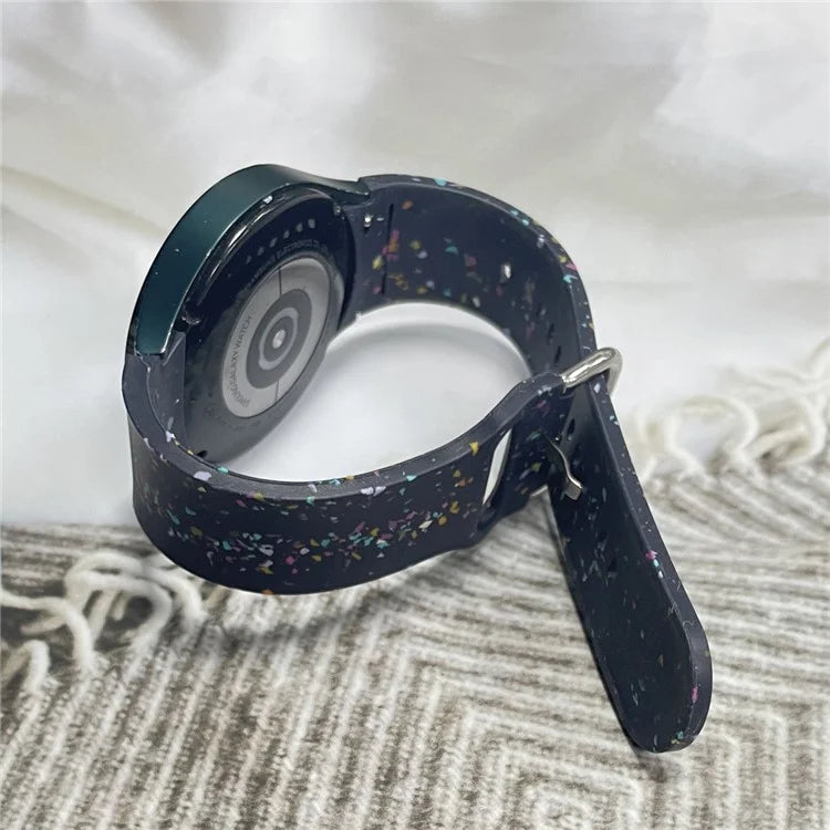 For Samsung Galaxy Watch6 / Watch6 Classic Band Soft Silicone Pattern Wristbands