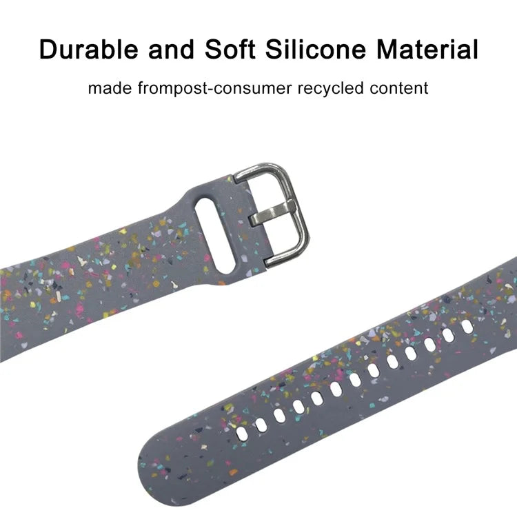 For Samsung Galaxy Watch6 / Watch6 Classic Band Soft Silicone Pattern Wristbands