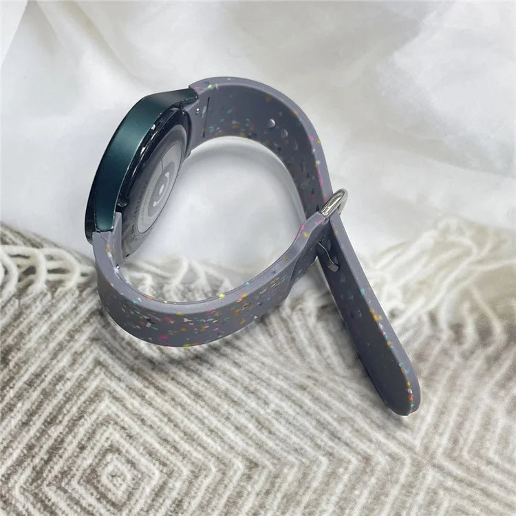 For Samsung Galaxy Watch6 / Watch6 Classic Band Soft Silicone Pattern Wristbands