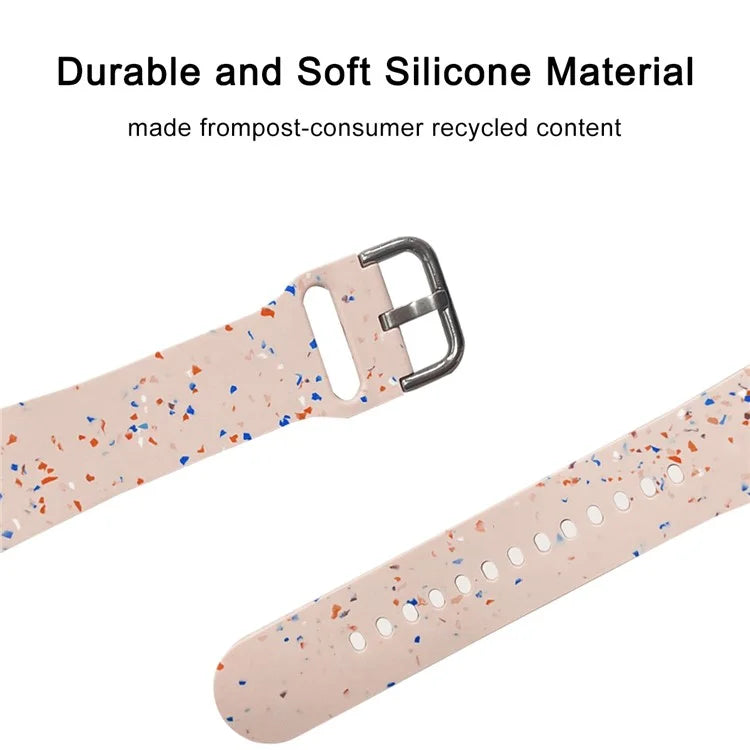 For Samsung Galaxy Watch6 / Watch6 Classic Band Soft Silicone Pattern Wristbands