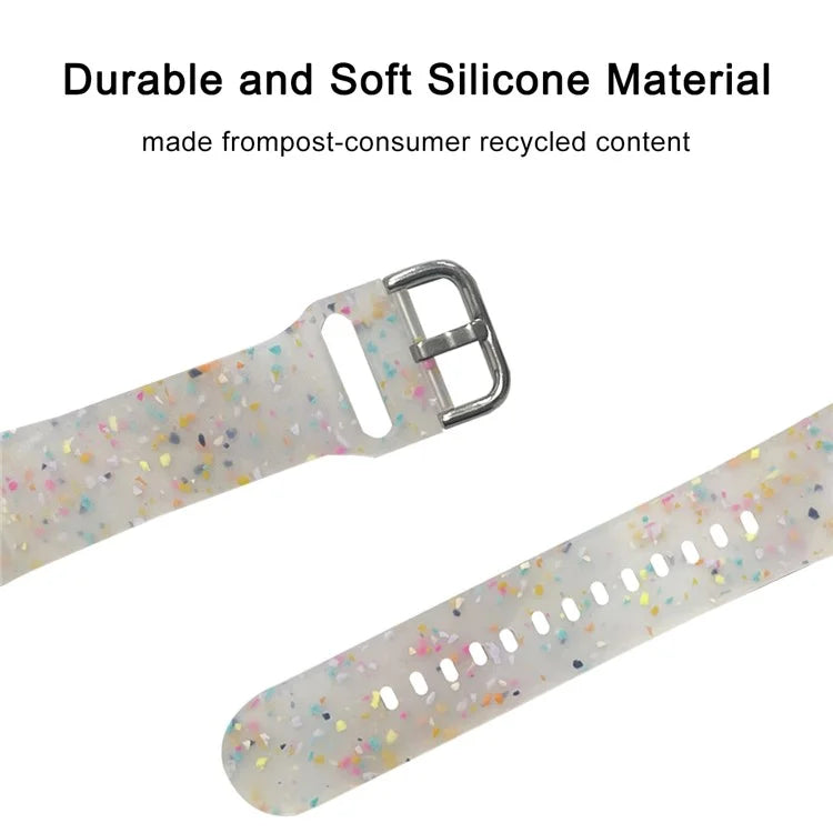For Samsung Galaxy Watch6 / Watch6 Classic Band Soft Silicone Pattern Wristbands