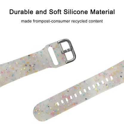 For Samsung Galaxy Watch6 / Watch6 Classic Band Soft Silicone Pattern Wristbands