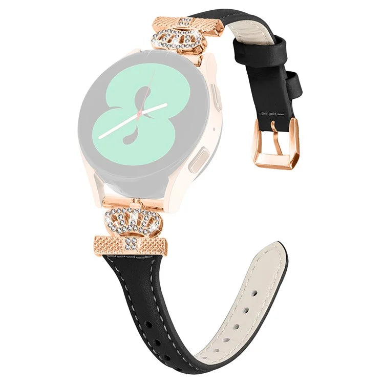 For Huami Amazfit Cheetah Pro Rose Gold Buckle 20mm Watch Band Crown-shape Connector Strap