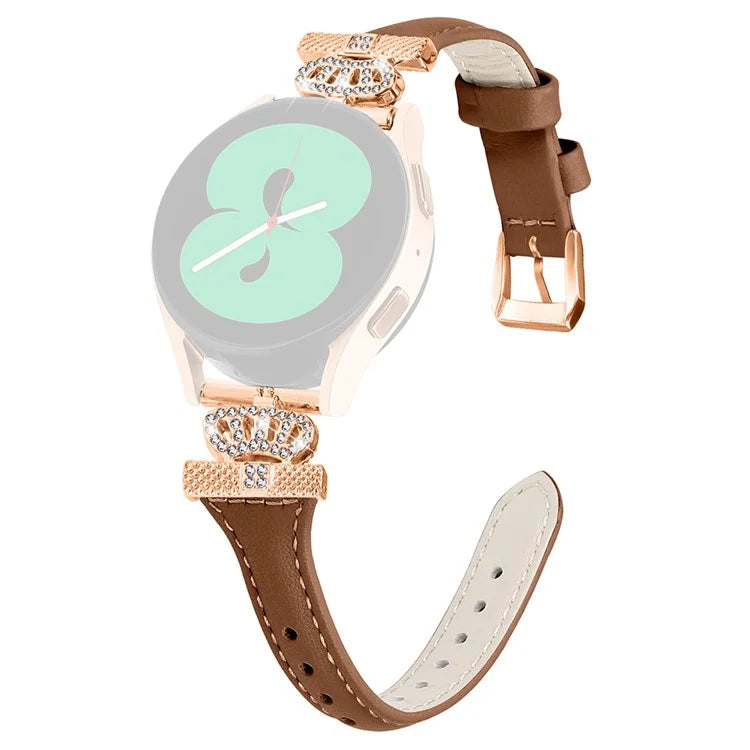 For Huami Amazfit Cheetah Pro Rose Gold Buckle 20mm Watch Band Crown-shape Connector Strap