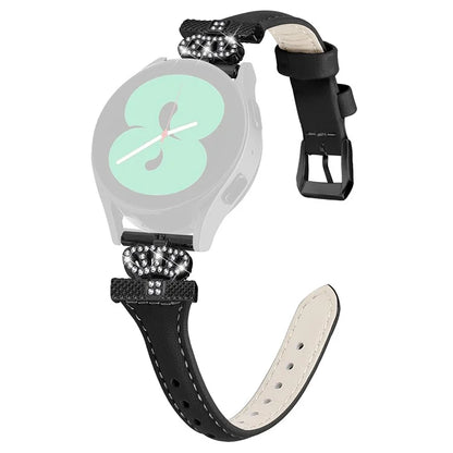 For Huami Amazfit Cheetah Pro 20mm Strap Black Buckle Crown Connector Watch Band