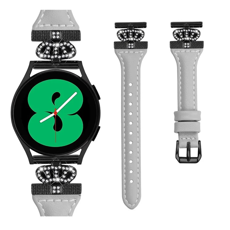 For Huami Amazfit Cheetah Pro 20mm Strap Black Buckle Crown Connector Watch Band