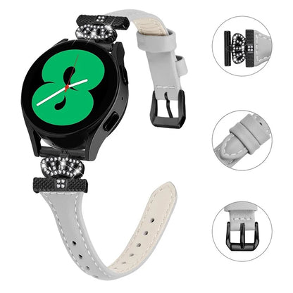 For Huami Amazfit Cheetah Pro 20mm Strap Black Buckle Crown Connector Watch Band