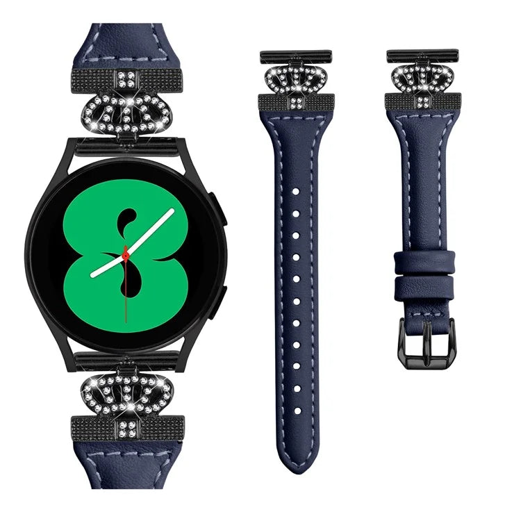 For Huami Amazfit Cheetah Pro 20mm Strap Black Buckle Crown Connector Watch Band