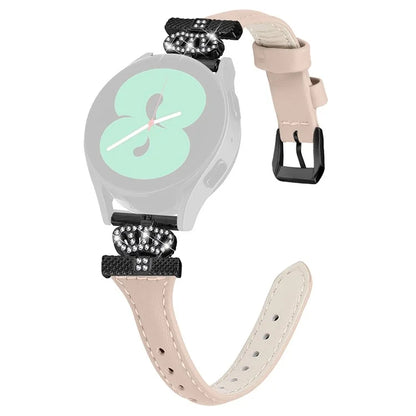 For Huami Amazfit Cheetah Pro 20mm Strap Black Buckle Crown Connector Watch Band