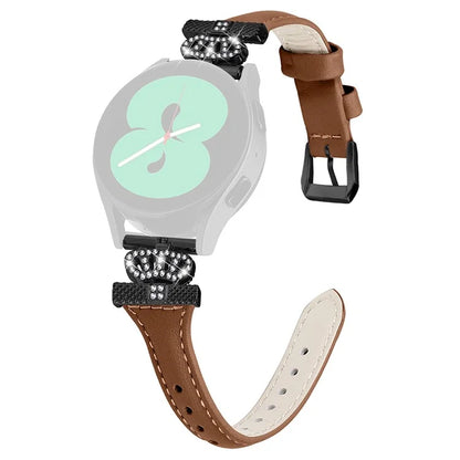 For Huami Amazfit Cheetah Pro 20mm Strap Black Buckle Crown Connector Watch Band