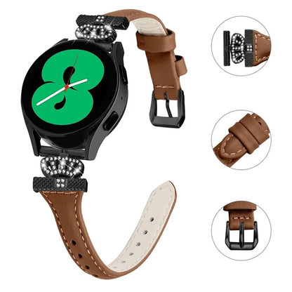For Huami Amazfit Cheetah Pro 20mm Strap Black Buckle Crown Connector Watch Band