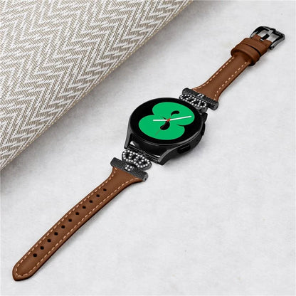 For Huami Amazfit Cheetah Pro 20mm Strap Black Buckle Crown Connector Watch Band