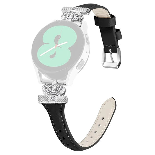 For Huami Amazfit Cheetah Pro Silver Buckle Watchband 20mm Strap with Crown-shape Connector