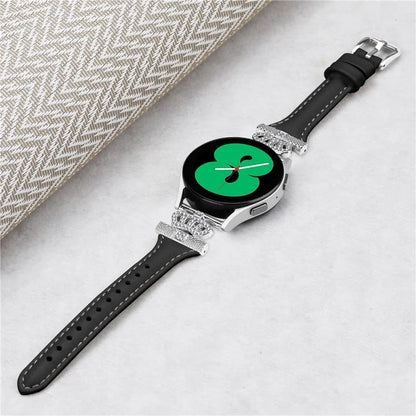 For Huami Amazfit Cheetah Pro Silver Buckle Watchband 20mm Strap with Crown-shape Connector