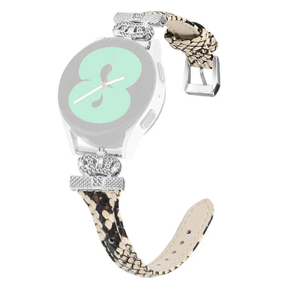 For Huami Amazfit Cheetah Pro Silver Buckle Watchband 20mm Strap with Crown-shape Connector