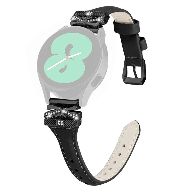 Black Buckle Watch Band for Huami Amazfit Cheetah Pro Butterfly Connector 20mm Wrist Strap