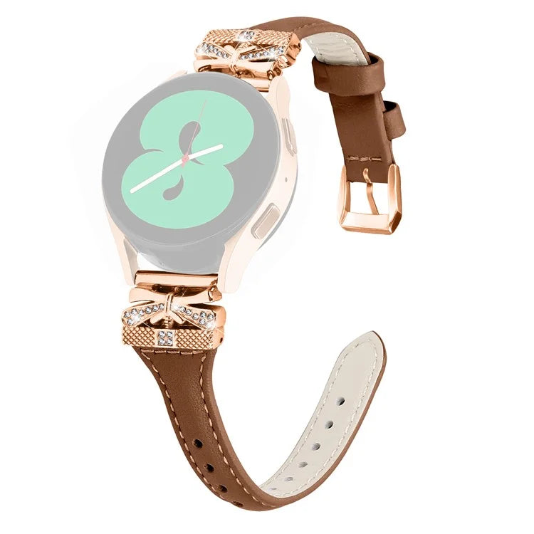 Rose Gold Buckle Band for Huami Amazfit Cheetah Pro 20mm Genuine Cowhide Leather Watch Strap