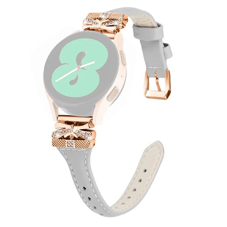 Rose Gold Buckle Band for Huami Amazfit Cheetah Pro 20mm Genuine Cowhide Leather Watch Strap