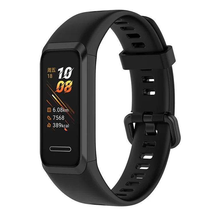 For Huawei Watch Band 4 (ADS-B29) Strap Replacement Adjustable Silicone Watch Band