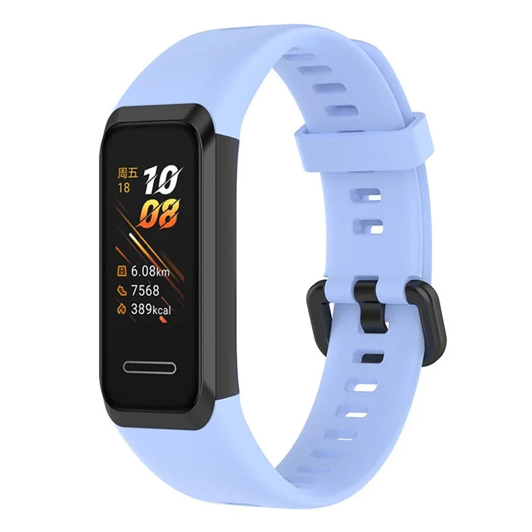 For Huawei Watch Band 4 (ADS-B29) Strap Replacement Adjustable Silicone Watch Band