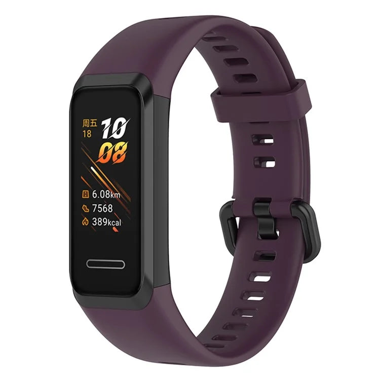 For Huawei Watch Band 4 (ADS-B29) Strap Replacement Adjustable Silicone Watch Band