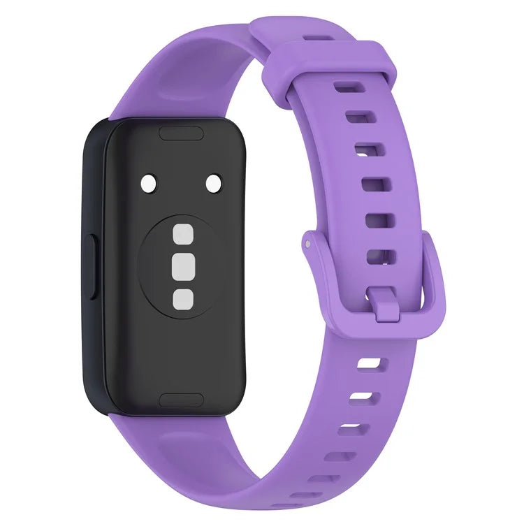 For Huawei Band 8 Silicone Strap Waterproof Soft Watch Band