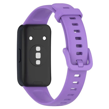 For Huawei Band 8 Silicone Strap Waterproof Soft Watch Band