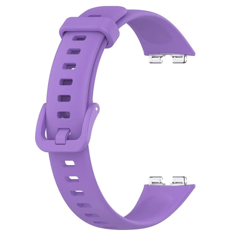 For Huawei Band 8 Silicone Strap Waterproof Soft Watch Band