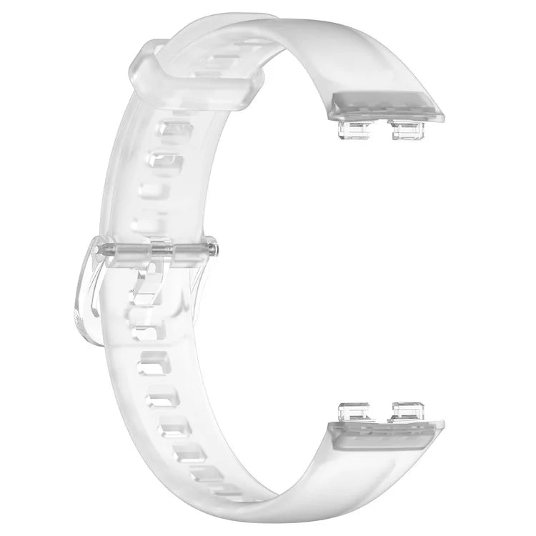 For Huawei Band 8 Silicone Strap Waterproof Soft Watch Band