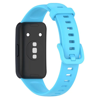 For Huawei Band 8 Silicone Strap Waterproof Soft Watch Band