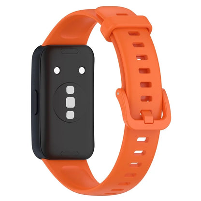 For Huawei Band 8 Silicone Strap Waterproof Soft Watch Band