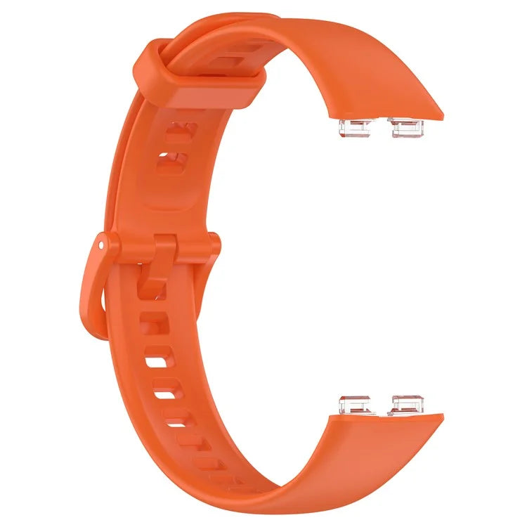 For Huawei Band 8 Silicone Strap Waterproof Soft Watch Band
