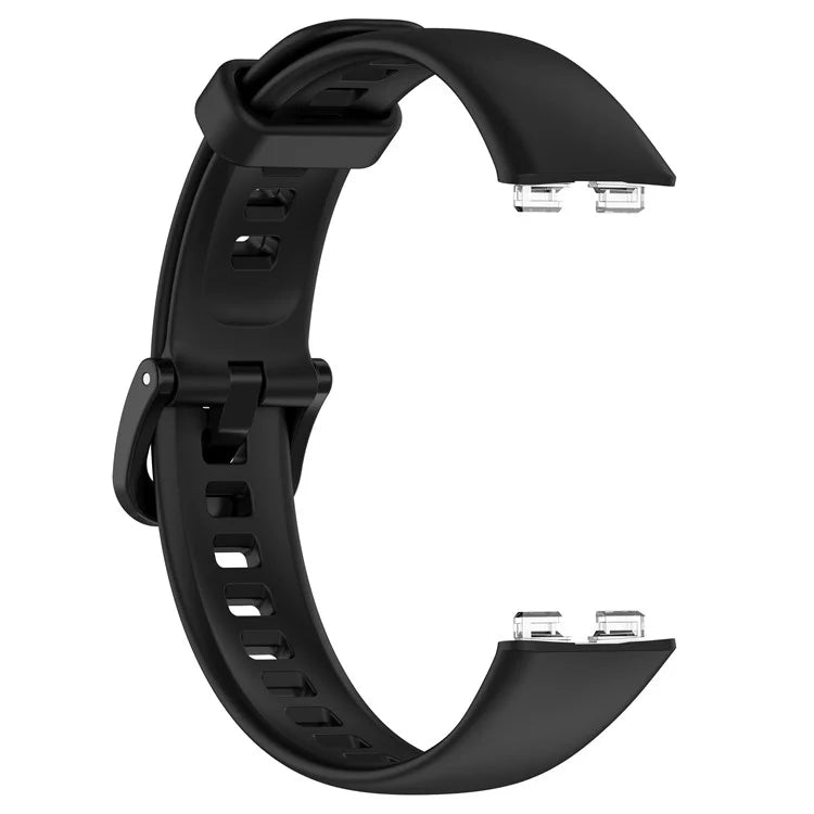 For Huawei Band 8 Silicone Strap Waterproof Soft Watch Band
