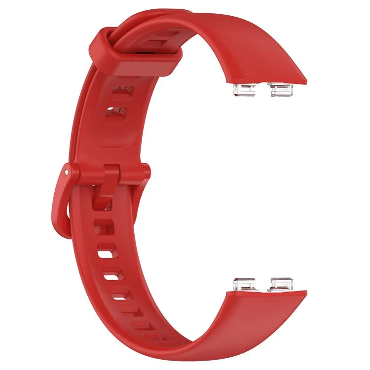 For Huawei Band 8 Silicone Strap Waterproof Soft Watch Band