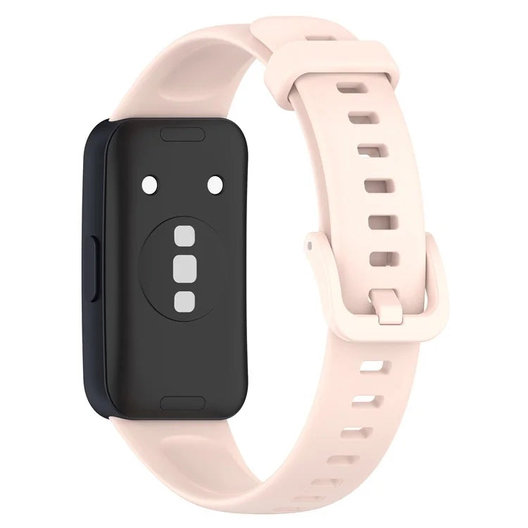 For Huawei Band 8 Silicone Strap Waterproof Soft Watch Band