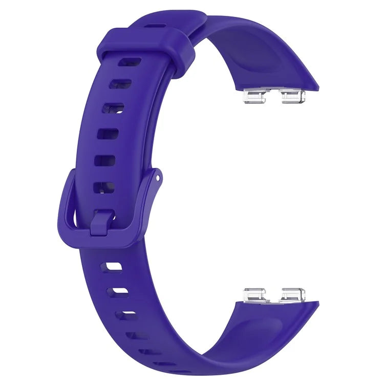 For Huawei Band 8 Silicone Strap Waterproof Soft Watch Band