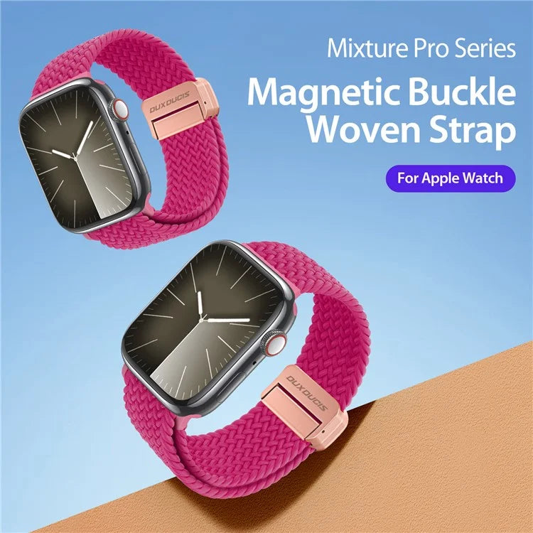 DUX DUCIS For Apple Watch Series 9 8 7 41mm  /  6 5 4 SE (2023) SE (2022) SE 40mm  /  3 2 1 38mm Nylon Watch Straps