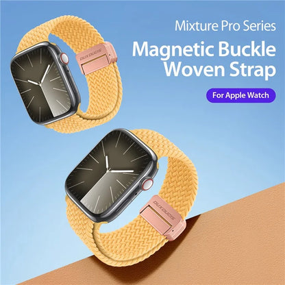 DUX DUCIS For Apple Watch Series 9 8 7 41mm  /  6 5 4 SE (2023) SE (2022) SE 40mm  /  3 2 1 38mm Nylon Watch Straps