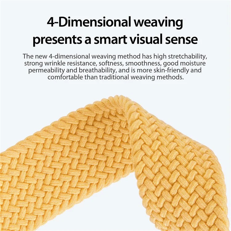 DUX DUCIS For Apple Watch Series 9 8 7 41mm  /  6 5 4 SE (2023) SE (2022) SE 40mm  /  3 2 1 38mm Nylon Watch Straps