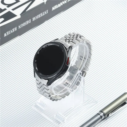 For Samsung Galaxy Watch6 / Watch6 Classic / Watch 5 / Watch 5 Pro / Watch 5 Active / Watch4 / Watch4 Classic / Watch4 Active Stainless Steel Watch Band