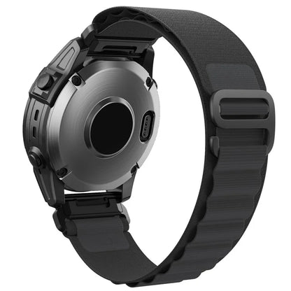 For Garmin Fenix 7 / Forerunner 965 / 955 / 945 / 935 Watch Strap Nylon Loop Quick Release 22mm Wristband