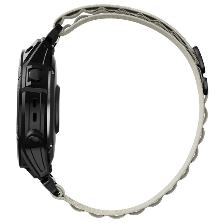 For Garmin Fenix 7 / Forerunner 965 / 955 / 945 / 935 Watch Strap Nylon Loop Quick Release 22mm Wristband