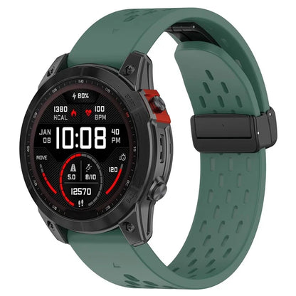 For Garmin Fenix 7 / Forerunner 965 / 955 / 945 / 935 Watch Band 22mm Silicone Breathable Wristband