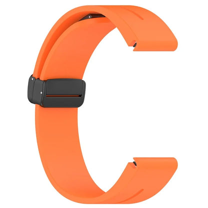 For Garmin Fenix 7 / Forerunner 965 / 955 / 945 / 935 Silicone Band Black Buckle 22mm Watch Strap